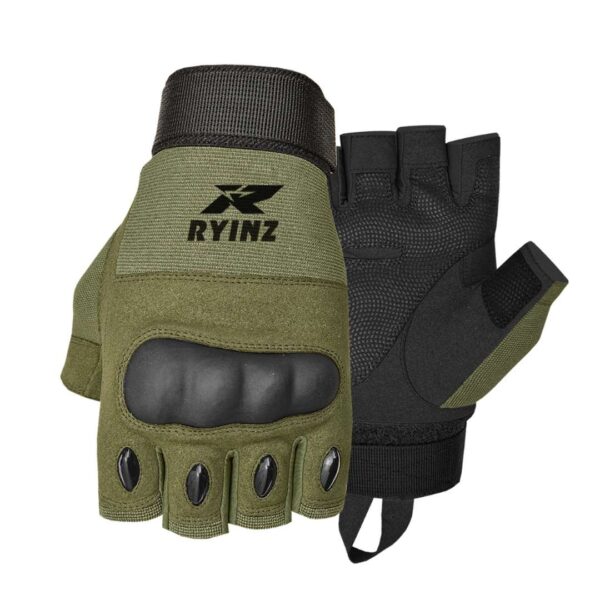 Ryinz Military Tactical Half Finger Gloves – Army Combat, Police, Shooting Gear | Professional Manufacturer & Wholesale Supplier