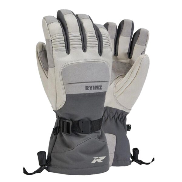 RYINZ All-Weather Snow & Ski Gloves – Reinforced Thermal Winter Gloves with Adjustable Cuffs for Men & Women