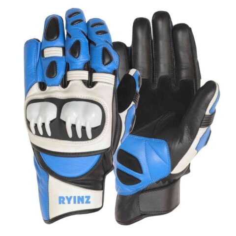 RYINZ Armored GoatSkin Motorcycle Gloves for Wholesale & Retail with TPU Knuckle Protection and Embossed Grip (copy)