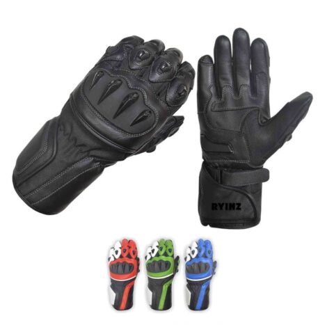 Premium Motorbike Racing Gloves for Wholesale & Retail – Protective, Customizable, High-Performance Goat Leather Gloves