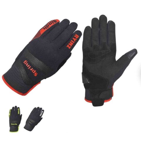 RYINZ Retail & Wholesale Lightweight Riding Gloves with Touchscreen Fingertip and TPU + EVA Safety Protection
