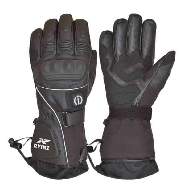 RYINZ Leather Tactical Gloves for Wholesale & Retail with Hard Knuckle Armor, Mesh Ventilation & Finger Protection - Image 9