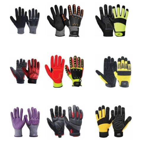 High-Dexterity Mechanic Gloves – Cut-Resistant, Impact-Protected, Anti-Slip Gloves for Industrial & Automotive Work