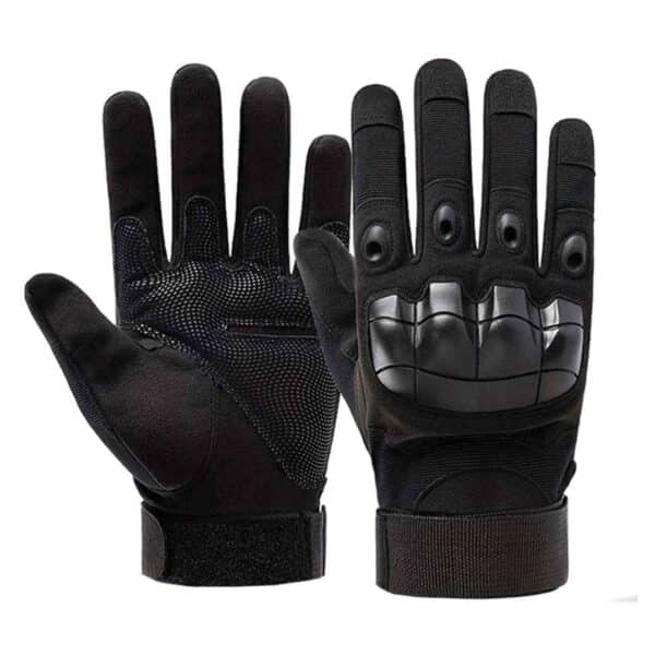 RYINZ Leather Tactical Gloves for Wholesale & Retail with Hard Knuckle Armor, Mesh Ventilation & Finger Protection - Image 13