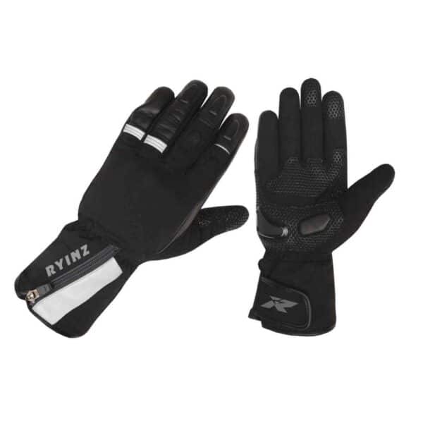 RYINZ Leather Tactical Gloves for Wholesale & Retail with Hard Knuckle Armor, Mesh Ventilation & Finger Protection - Image 16