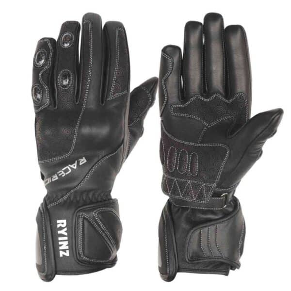 RYINZ Leather Tactical Gloves for Wholesale & Retail with Hard Knuckle Armor, Mesh Ventilation & Finger Protection - Image 17