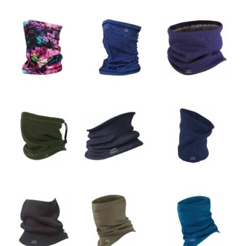 Thermal Fleece & Lightweight Neck Scarves – Multipurpose Neck Gaiters for Winter Sports, Biking, and Outdoor Activities