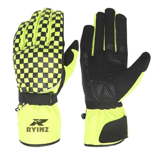 RYINZ Leather Tactical Gloves for Wholesale & Retail with Hard Knuckle Armor, Mesh Ventilation & Finger Protection - Image 20