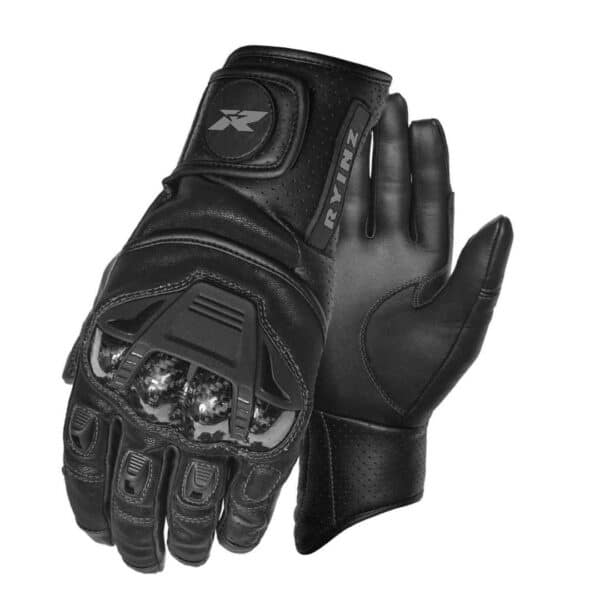 RYINZ Armored GoatSkin Motorcycle Gloves for Wholesale & Retail with TPU Knuckle Protection and Embossed Grip (copy) - Image 6