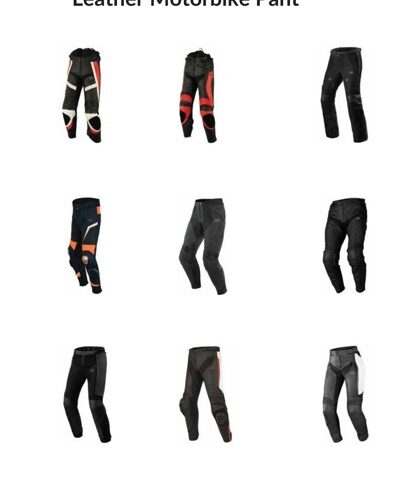 CE Certified Leather Motorbike Pants – Custom B2B Motorcycle Trousers with Knee Protection for Track & Road Riders