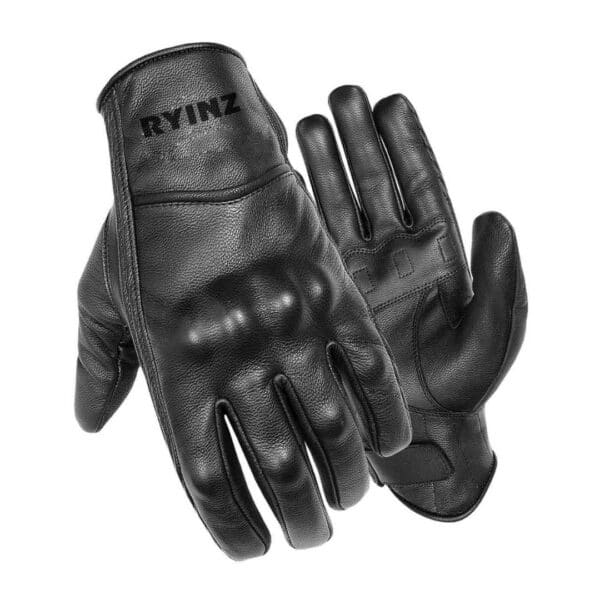 RYINZ Armored GoatSkin Motorcycle Gloves for Wholesale & Retail with TPU Knuckle Protection and Embossed Grip (copy) - Image 10