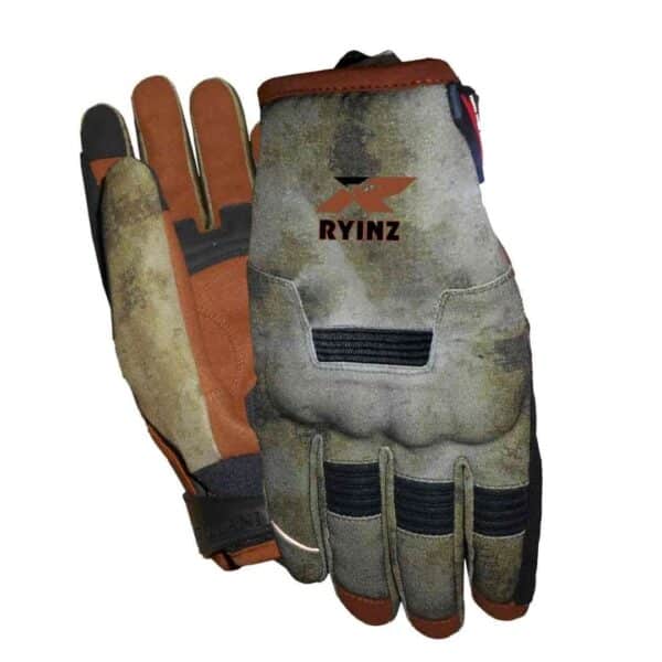 RYINZ Armored GoatSkin Motorcycle Gloves for Wholesale & Retail with TPU Knuckle Protection and Embossed Grip (copy) - Image 17