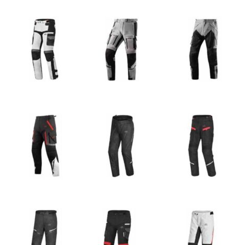 All-Weather CE Approved Textile Motorbike Trousers – Waterproof, Armored Riding Pants for EU Road & Touring Riders
