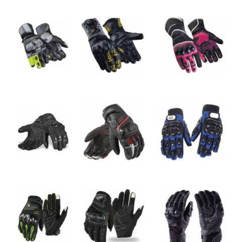 CE Certified Leather Racing Gloves for Motorcyclists – Protective, Vented, Armored Gloves for Track and Street Riders