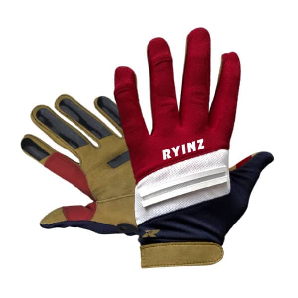 RYINZ Mountain Bike Gloves Full Finger – Breathable MTB, Enduro, Cross-Country, Downhill Gloves for Men and Women