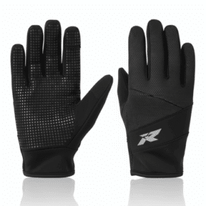 RYINZ All-Black Full-Finger Performance Handschuhe - Anti-Rutsch-Griff, atmungsaktives Material & Premium Schutz